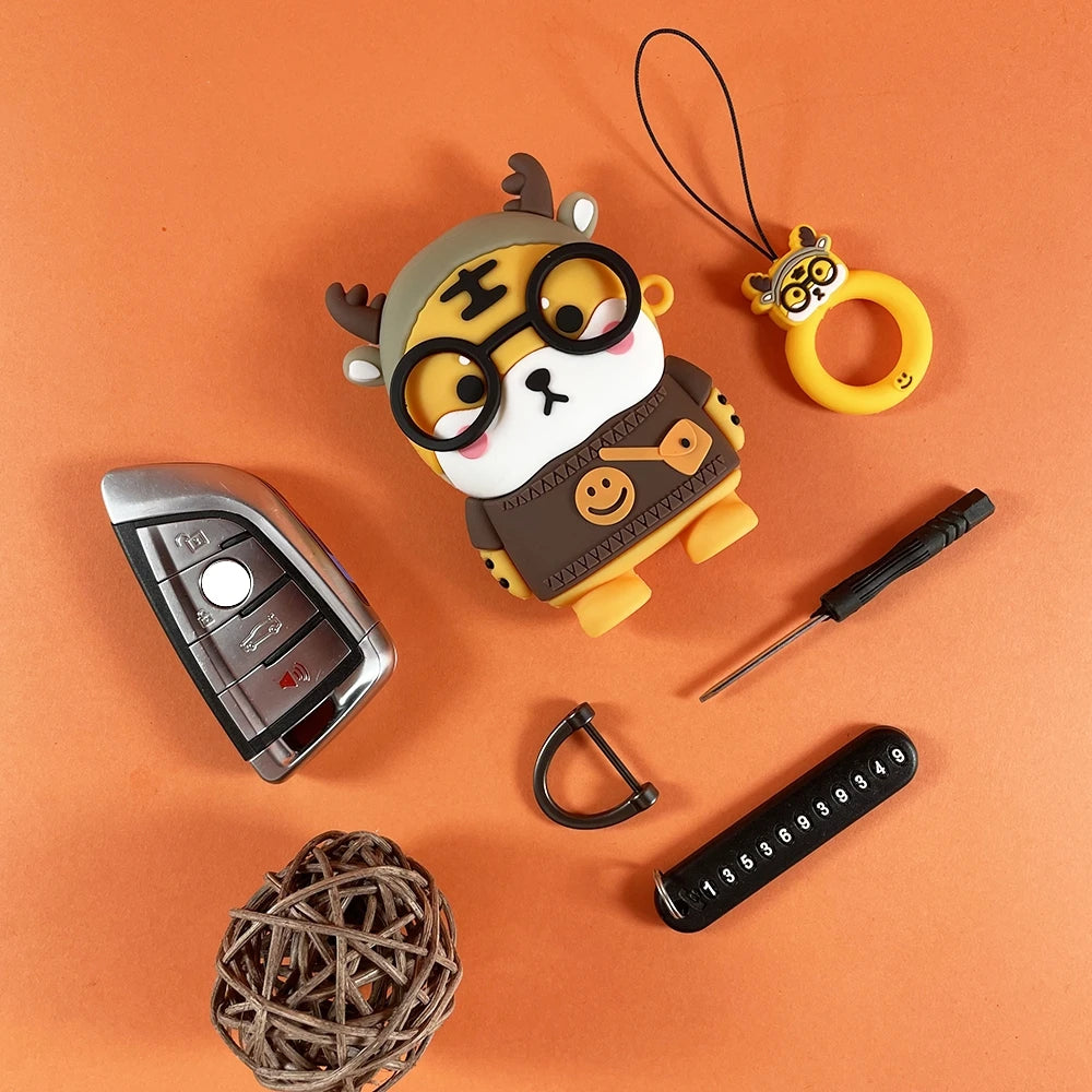 Cute Car Keychain Cover