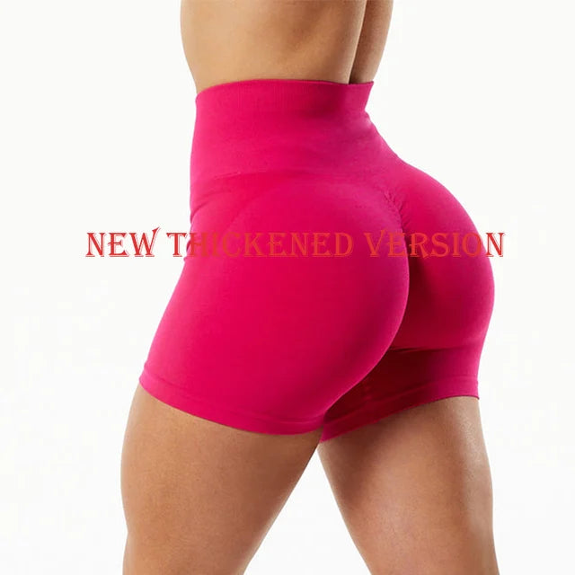 High Waist Seamless Yoga Shorts
