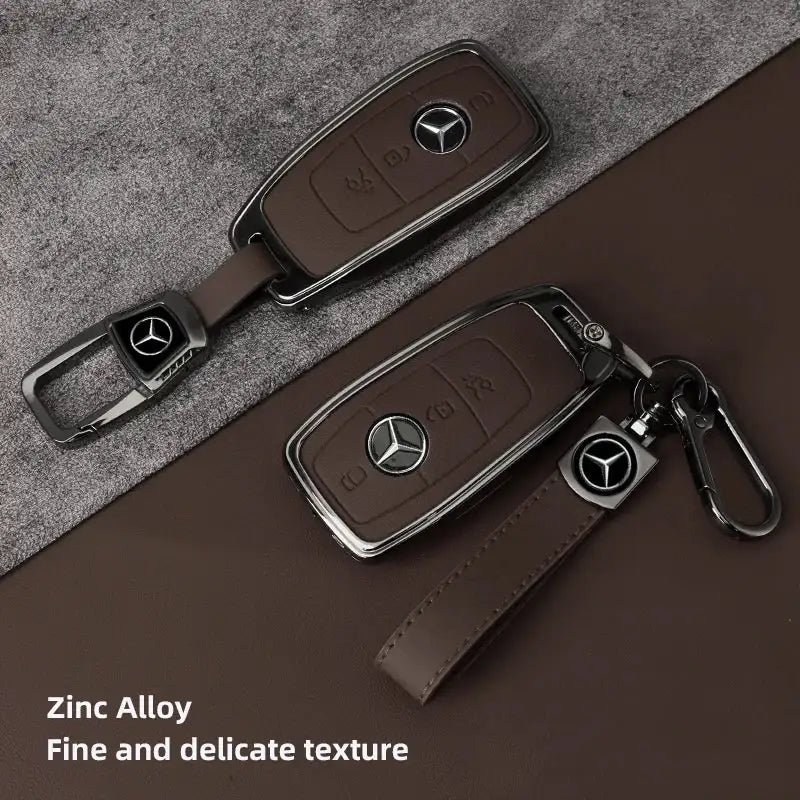 Leather Car Key Case