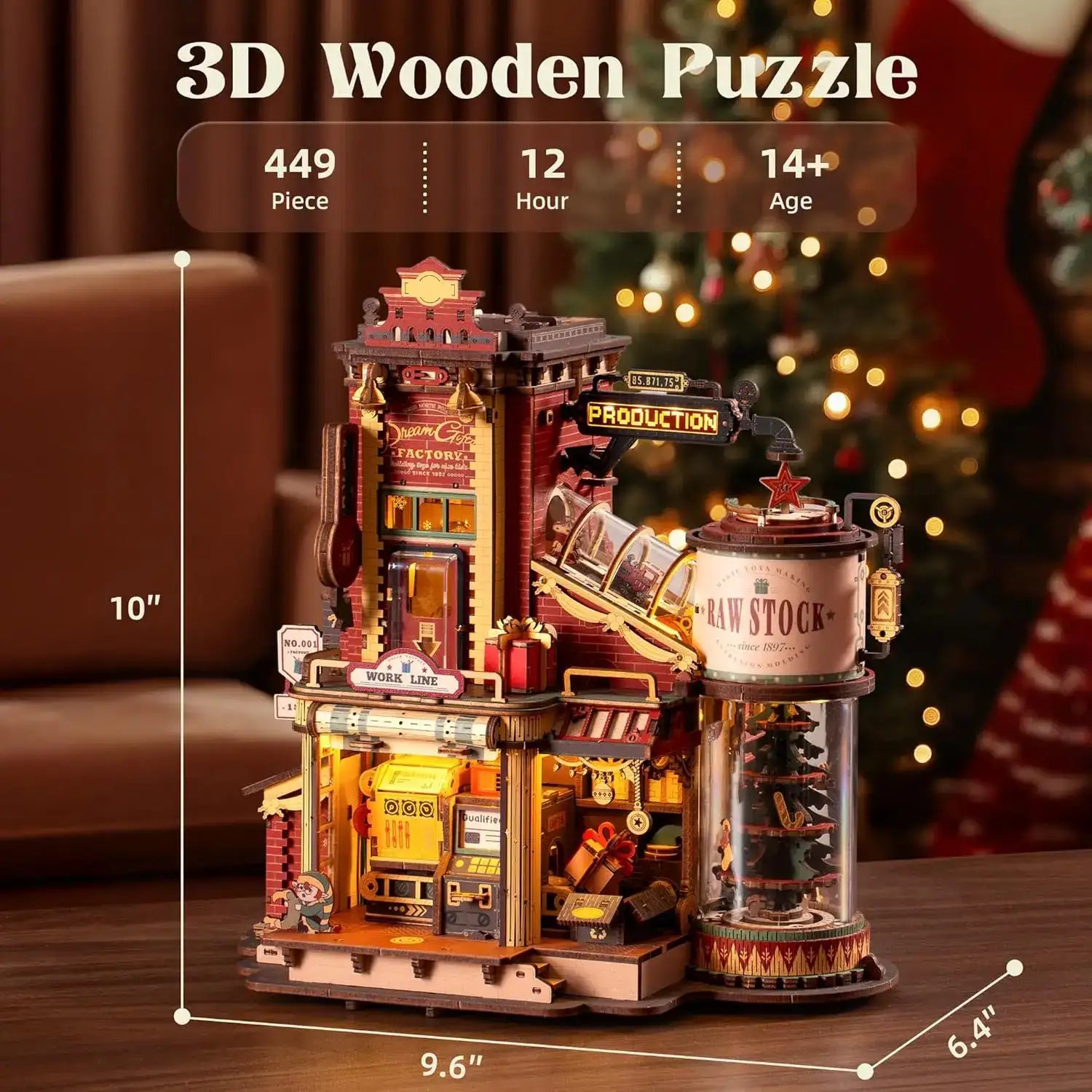 Wooden Music Box Puzzle Workshop