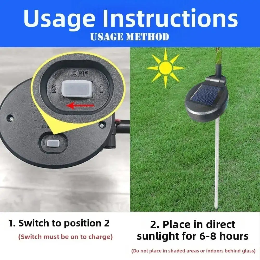 Solar Christmas Tree Lights