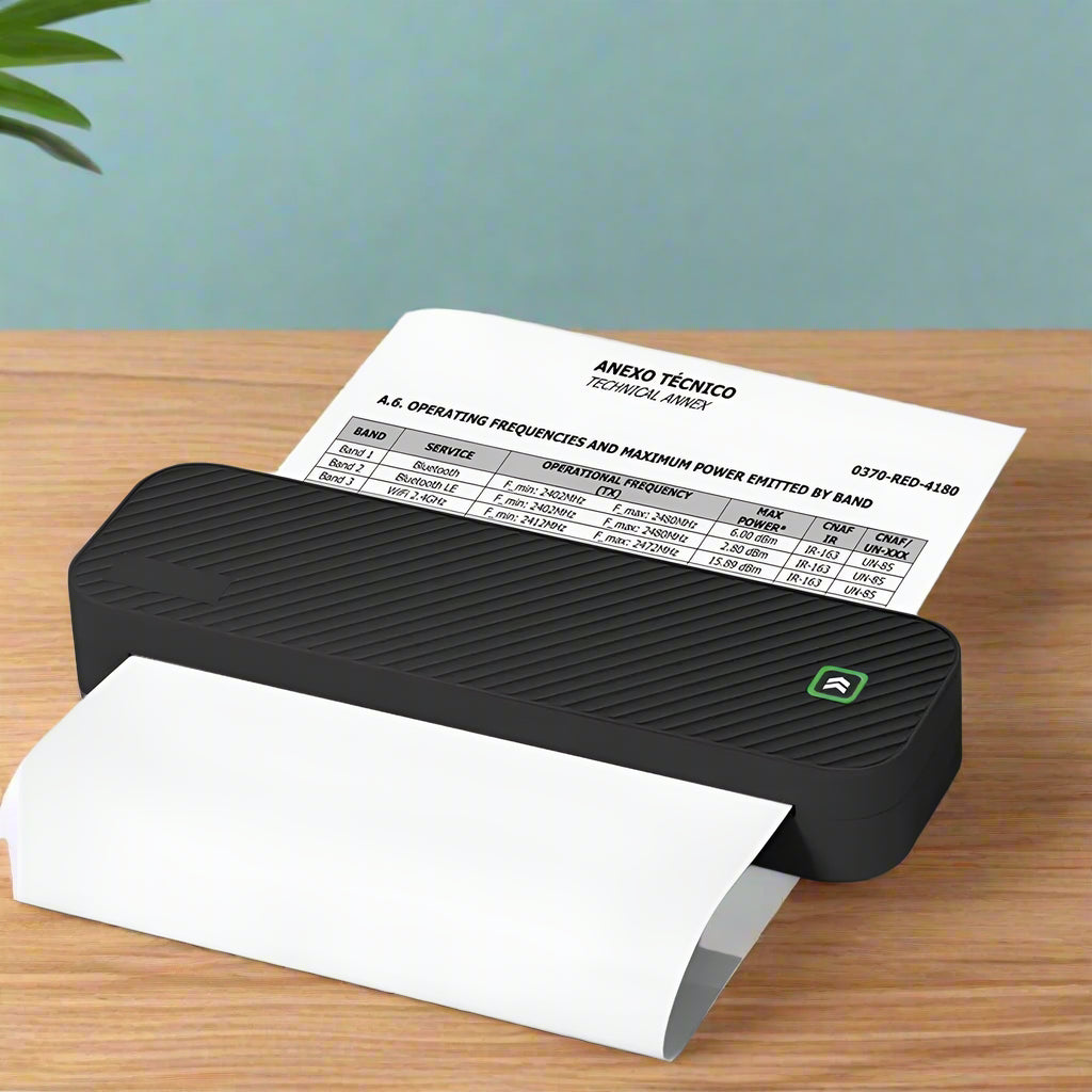 Portable A4 Thermal Printer - Wireless Mini Tattoo Printer