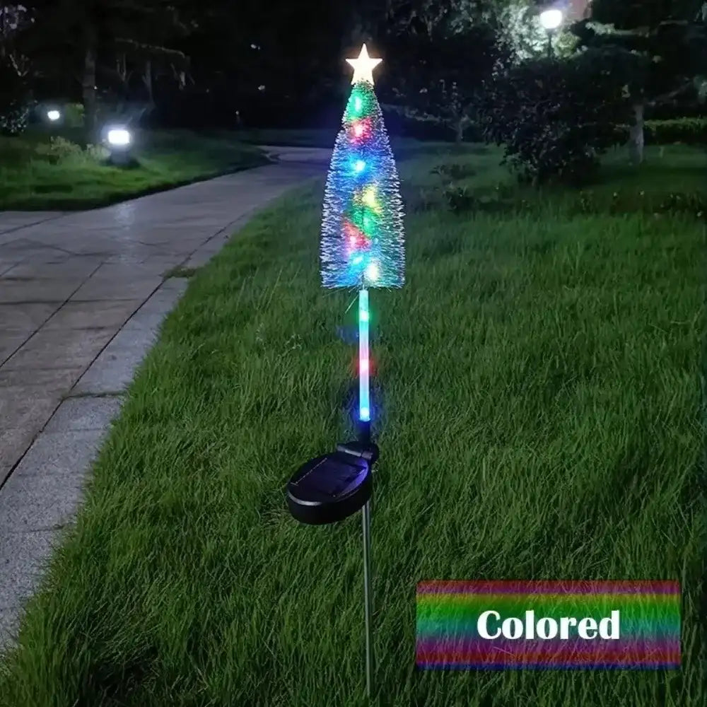 Solar Christmas Tree Lights