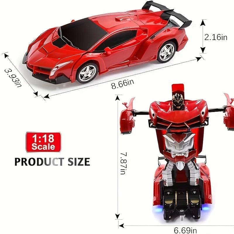 RC Transforming Robot Car