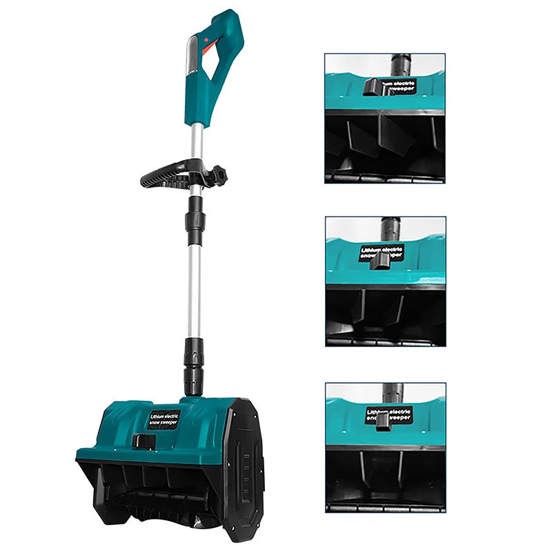 Electric Snow Sweeper – Powerful 1200W Cordless Snow Cleaner