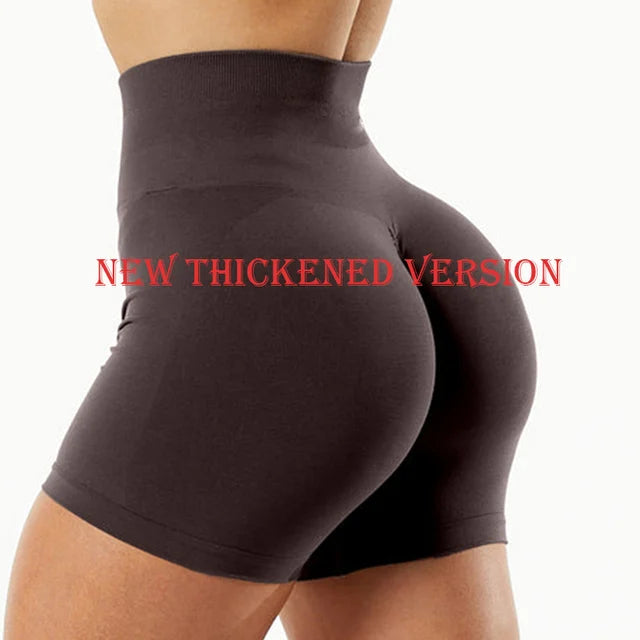 High Waist Seamless Yoga Shorts