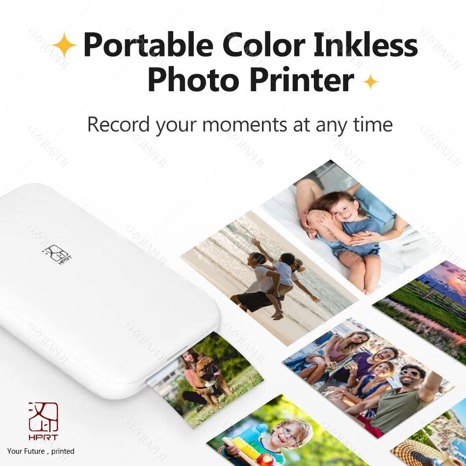 HPRT MT53 Portable printer - Mini Mobile Photo Printer