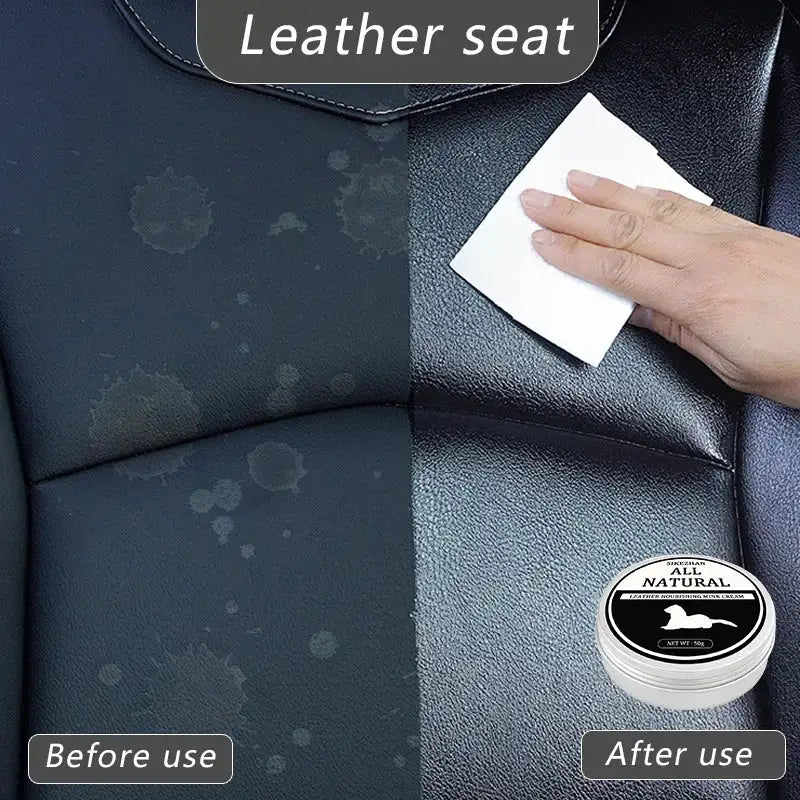 Leather Mink Cream – Natural Leather & Car Interior Care
