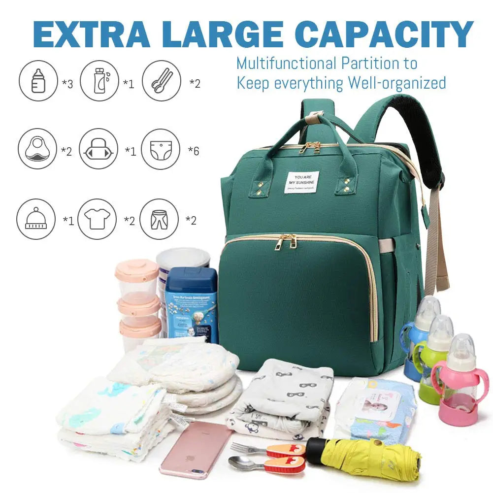 3-in-1 Baby Travel Diaper Bag
