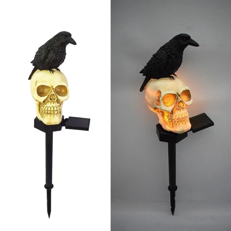 Halloween Outdoor Skeleton Ghost Solar Light