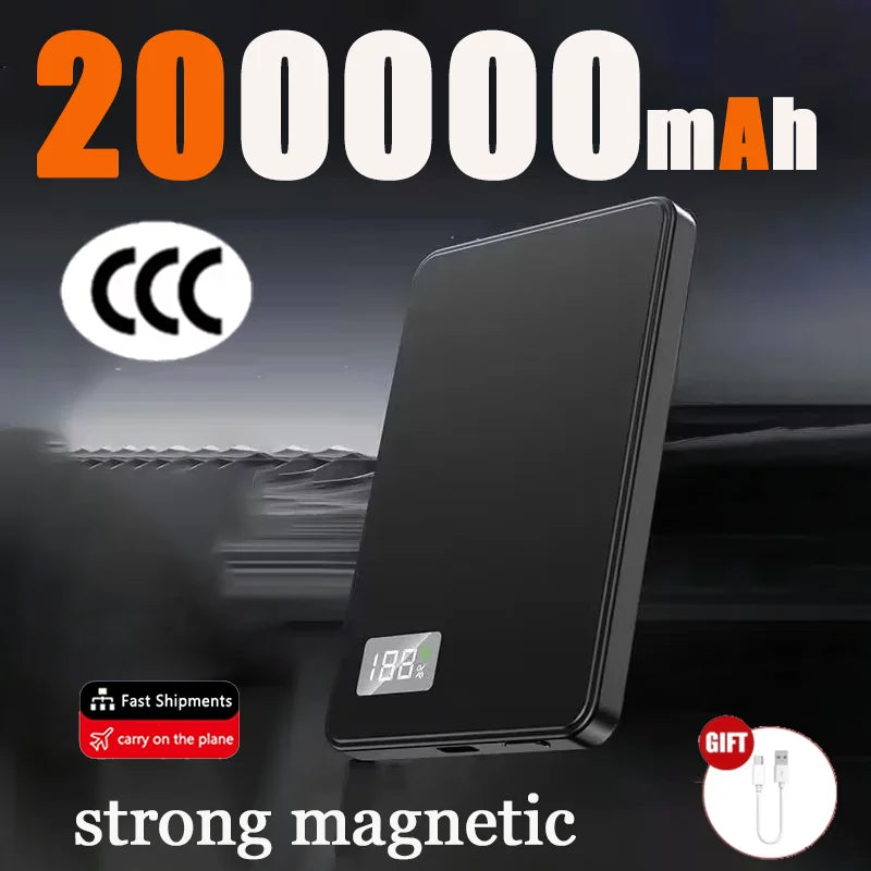 500000mAh Magnetic Wireless Power Bank