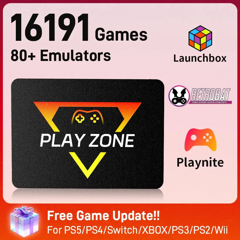 1TB Gaming SSD with Emulators