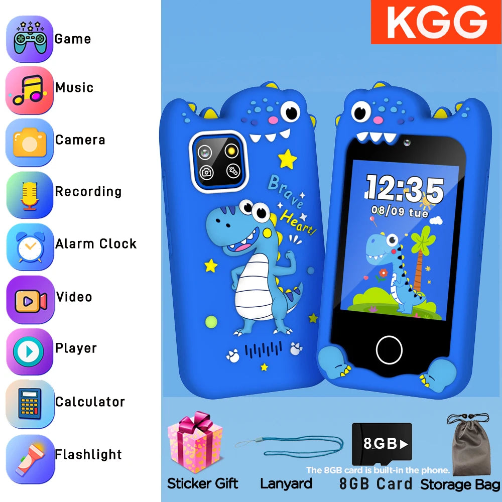 Kids Smart Phone 8GB Learning Toy with Games & Camera