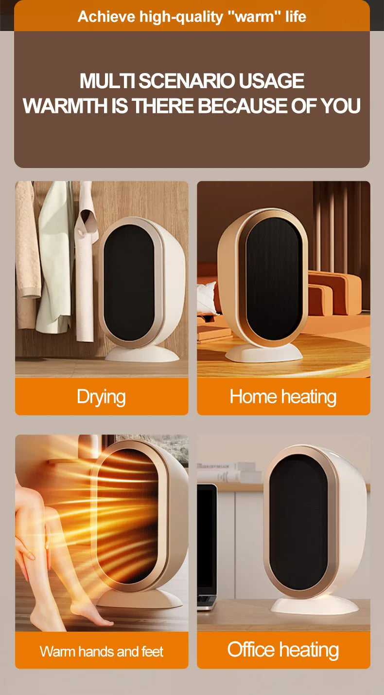 PTC Electric Desktop Heater