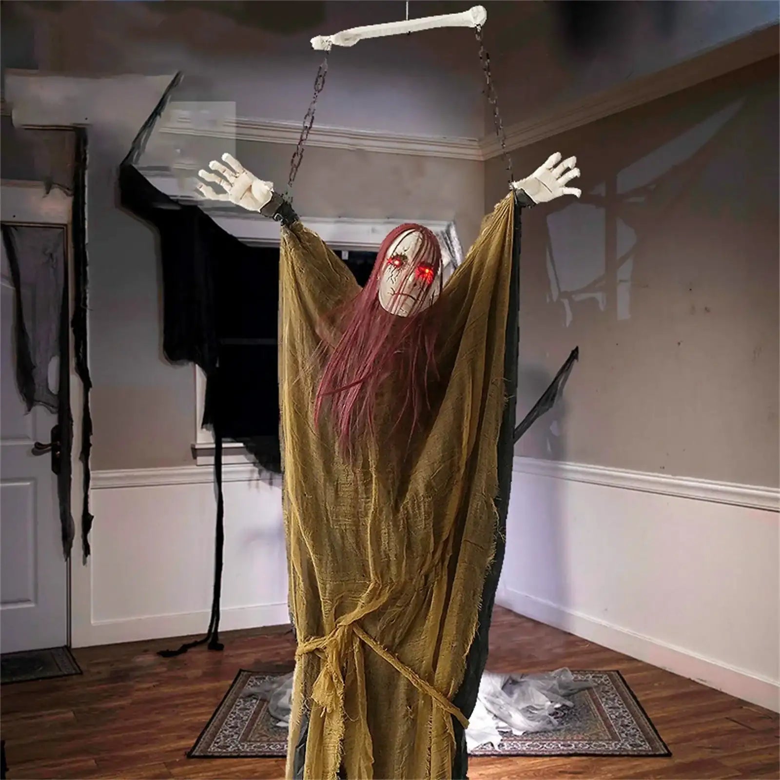 Halloween Sound & Glowing Witch