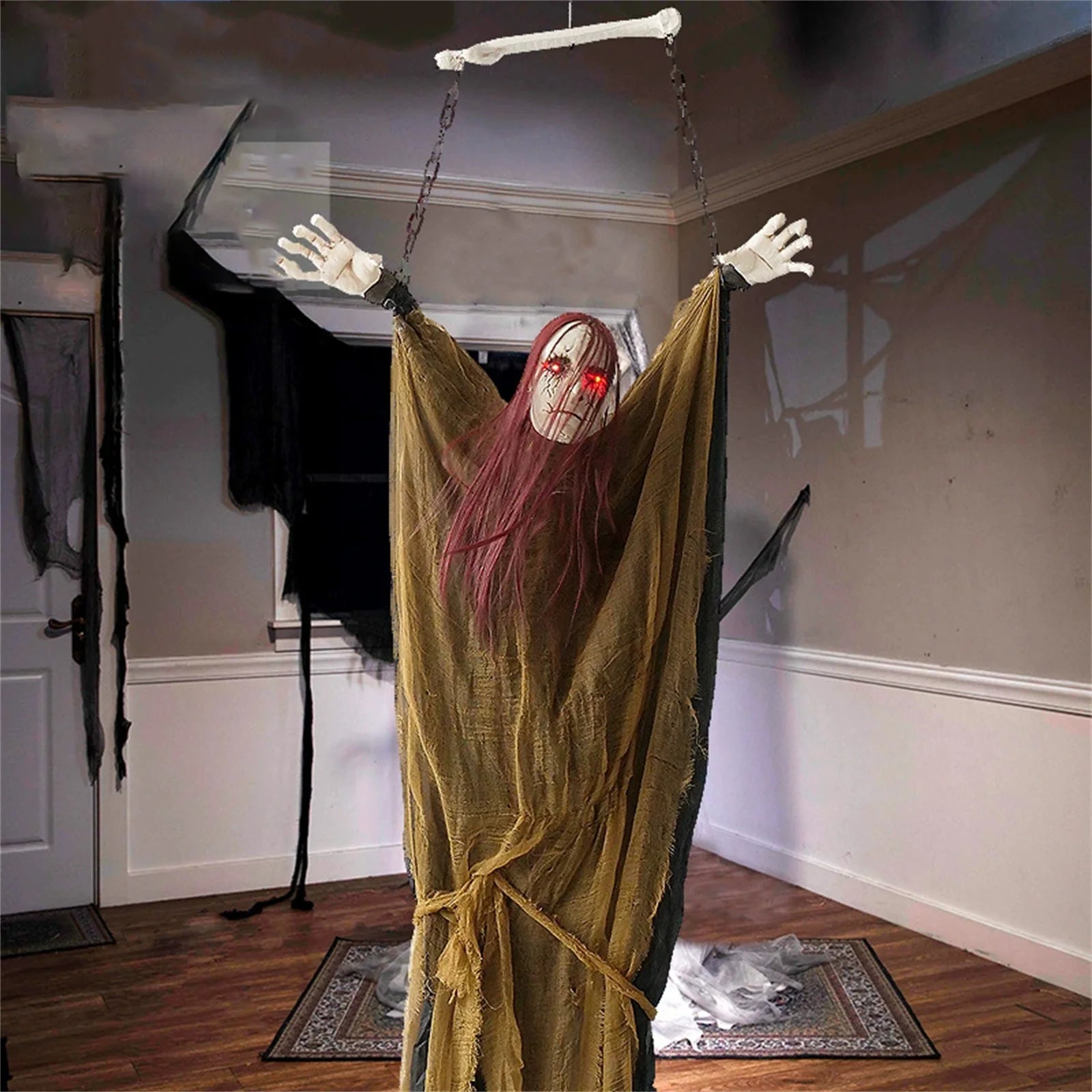 Halloween Sound & Glowing Witch