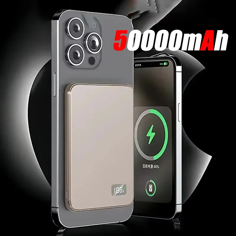 Magnetic Wireless Power Bank 50000mAh