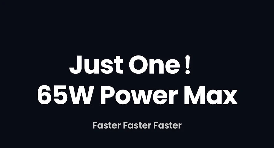 GaN 65W Fast Charger