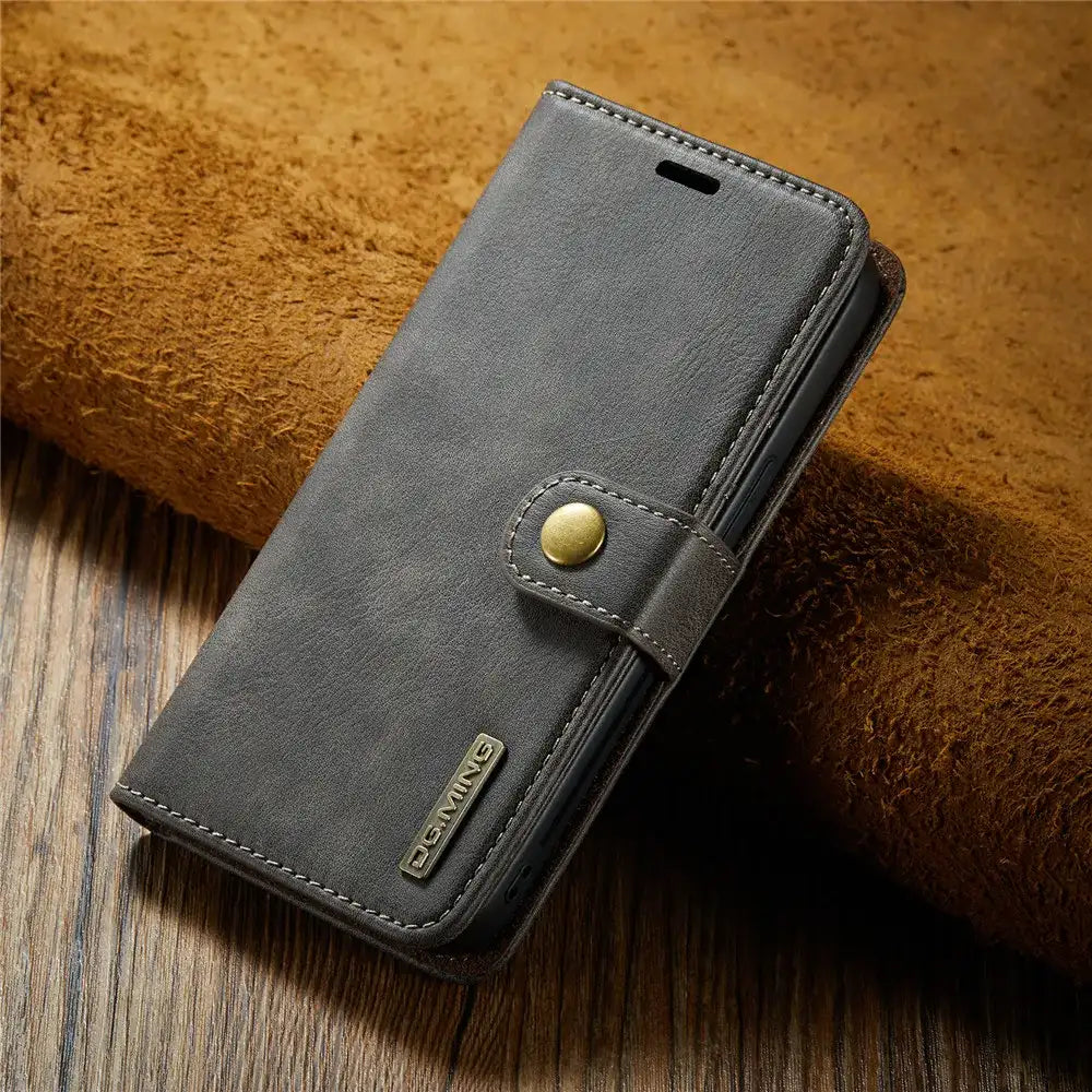 Detachable Magnetic Leather Phone Case