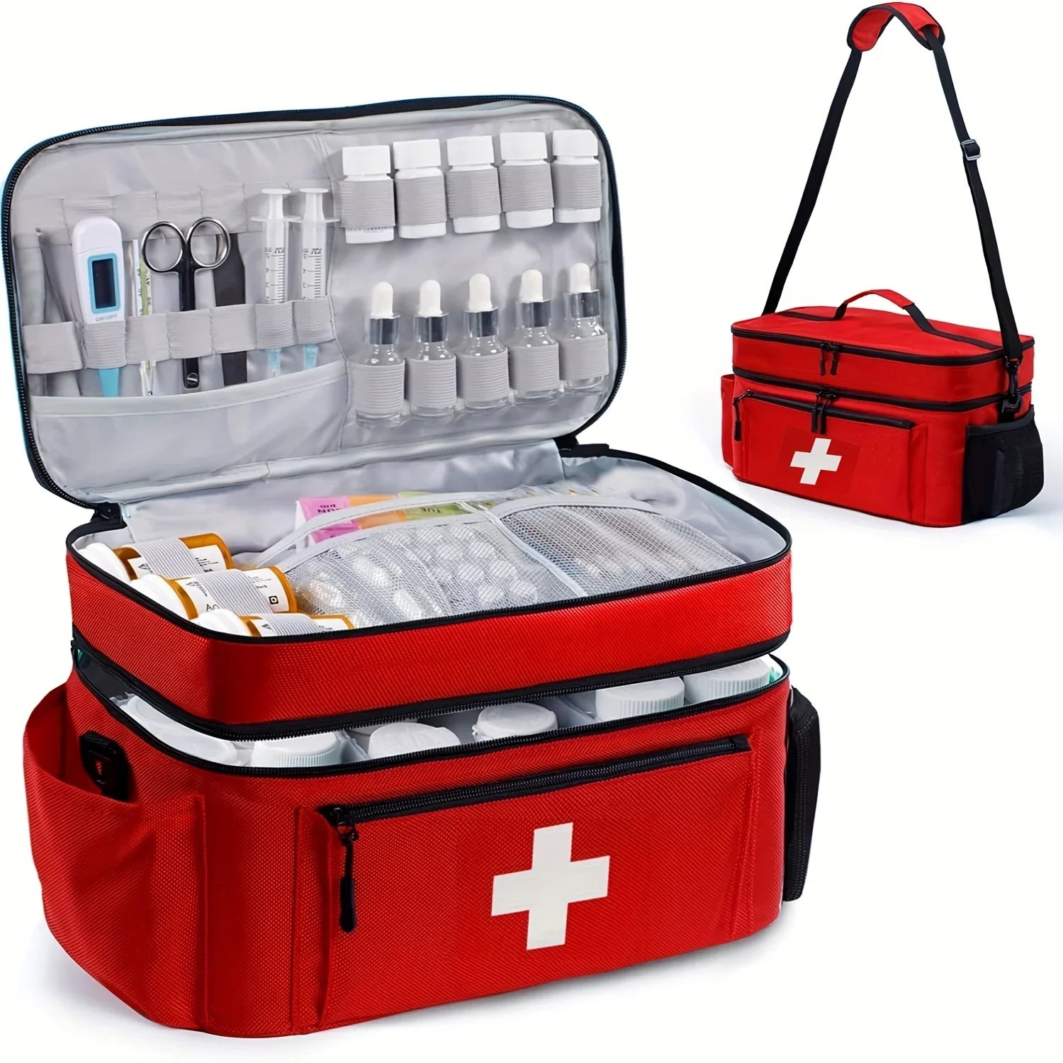 Travel Medicine Storage Bag