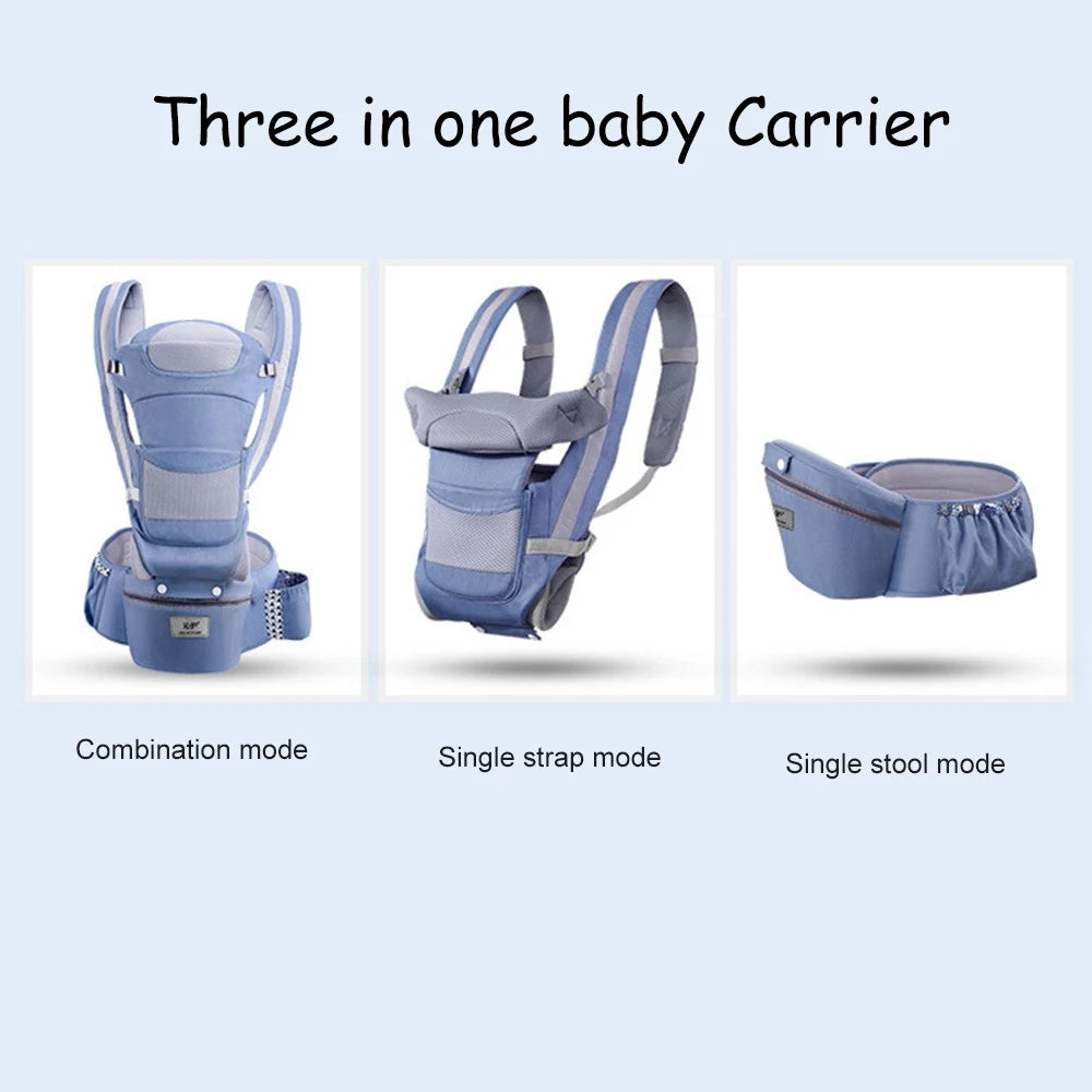 Ergonomic Baby Carrier Backpack | Infant Hipseat Wrap
