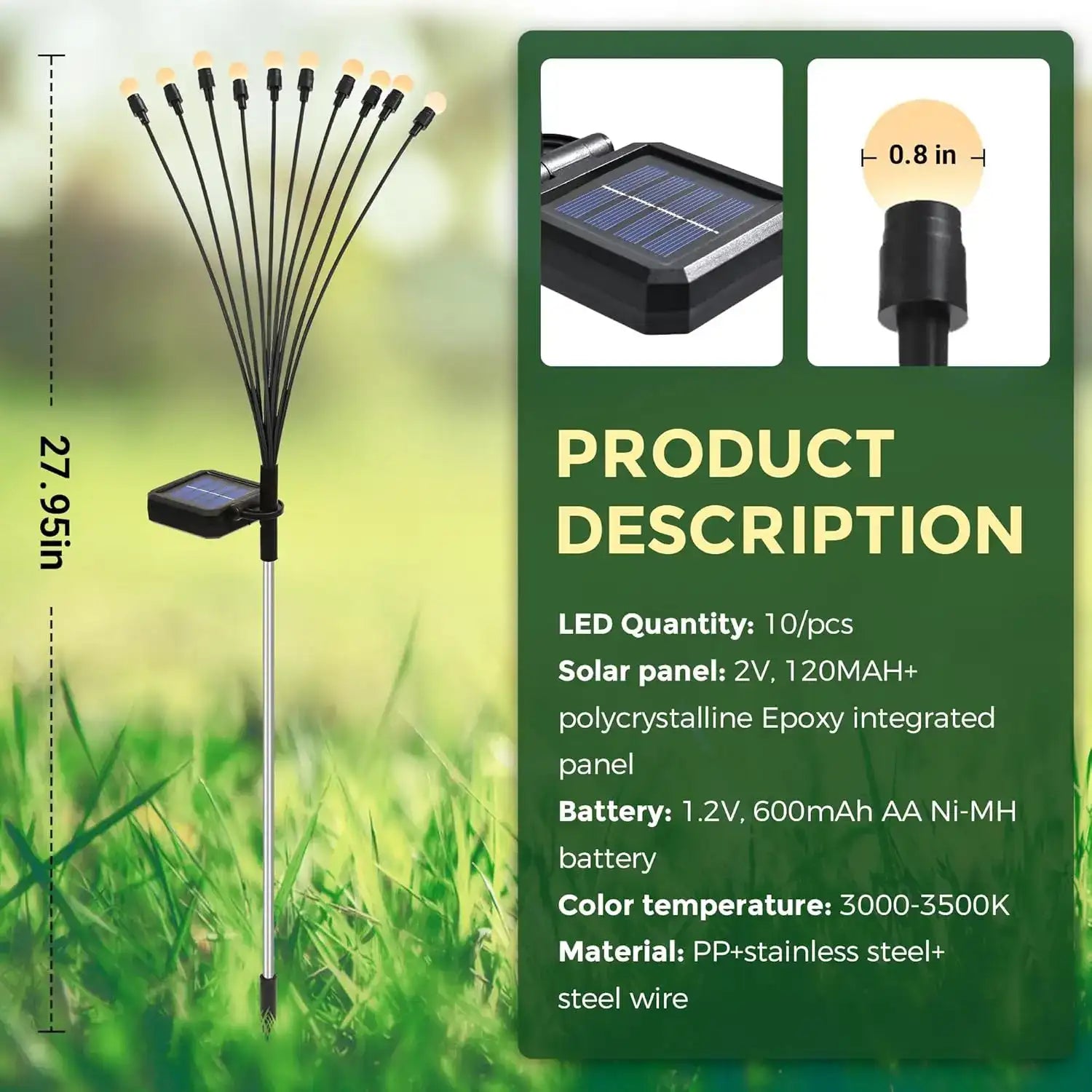 Solar Lights Outdoor