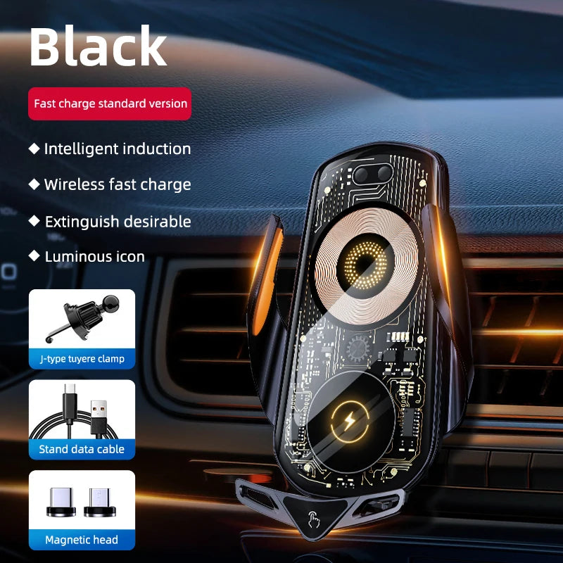 Magnetic Wireless Car Phone Holder
