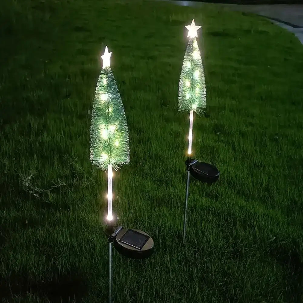 Solar Christmas Tree Lights