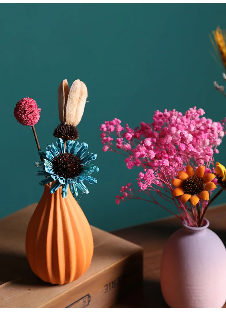 Modern Rustic Nordic Style Ceramic Vase