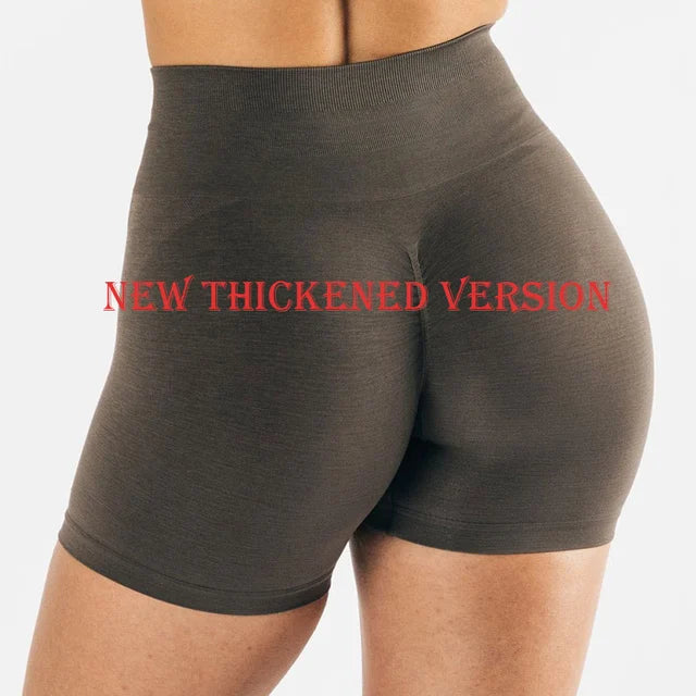 High Waist Seamless Yoga Shorts