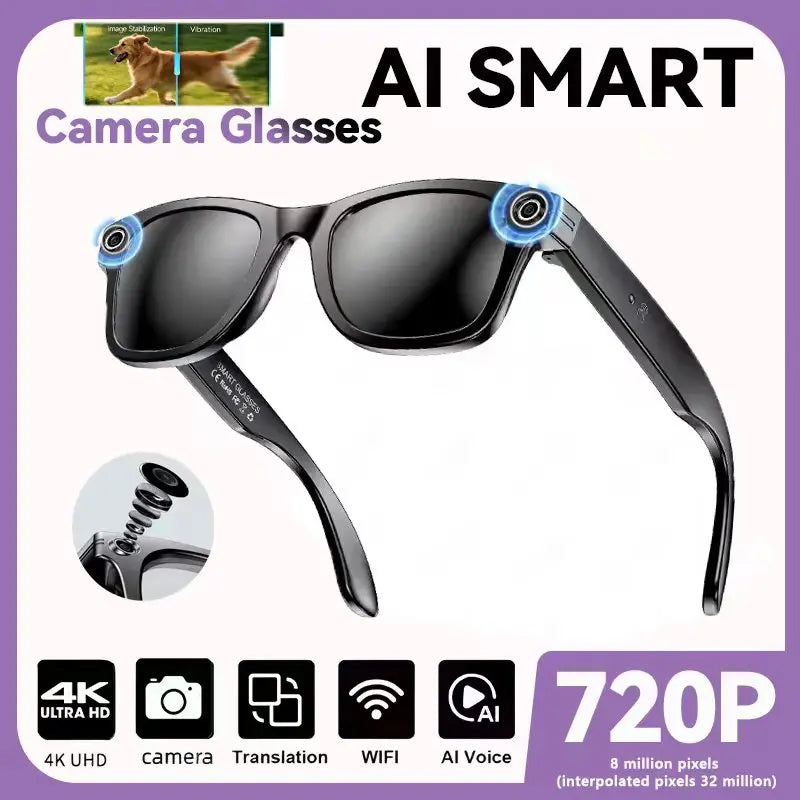 AI Smart Glasses with Camera