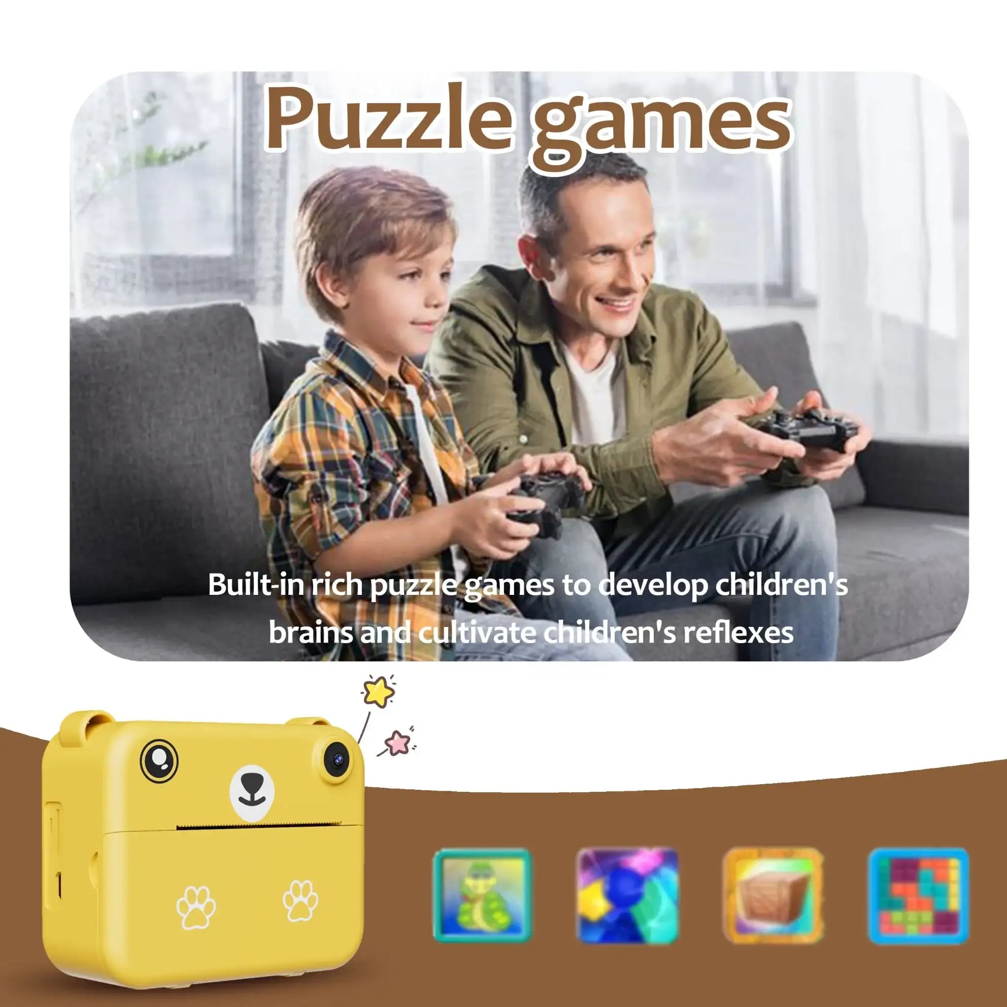 Kids Camera Instant Print