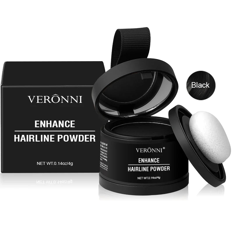 Hairline Shadow Powder 4g | Black Root Cover Up Concealer