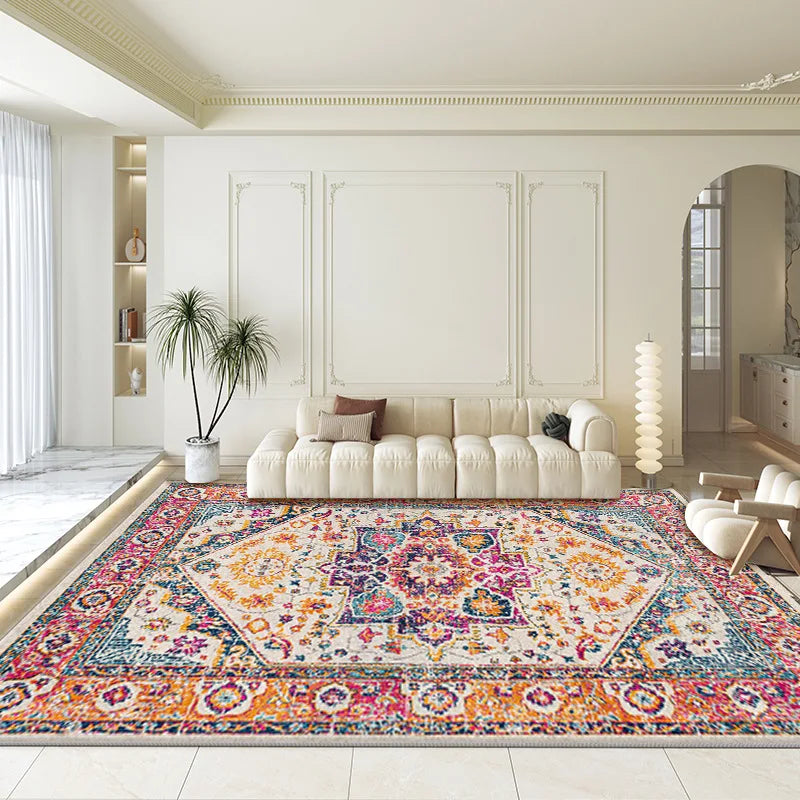 Boho Geometric Area Rug