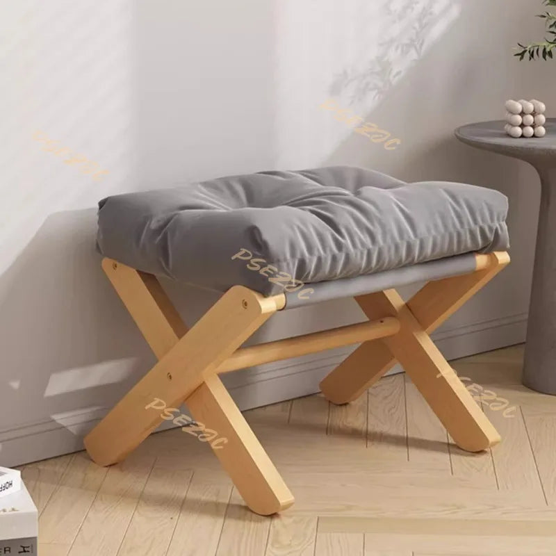 Portable Folding Footrest Stool