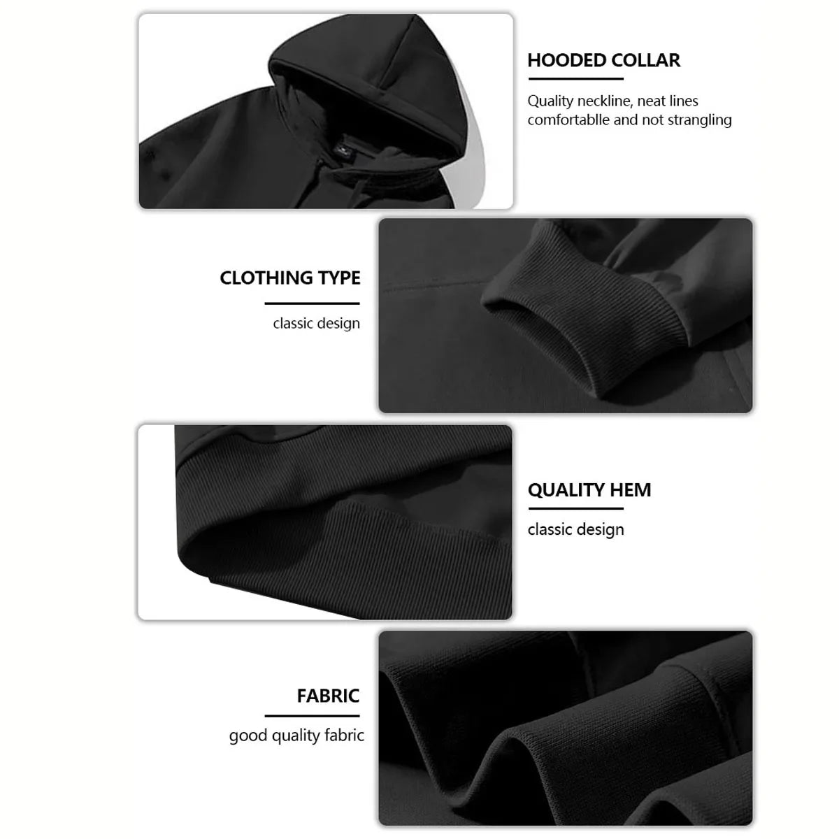 Slim Fit Hooded Sweatshirt