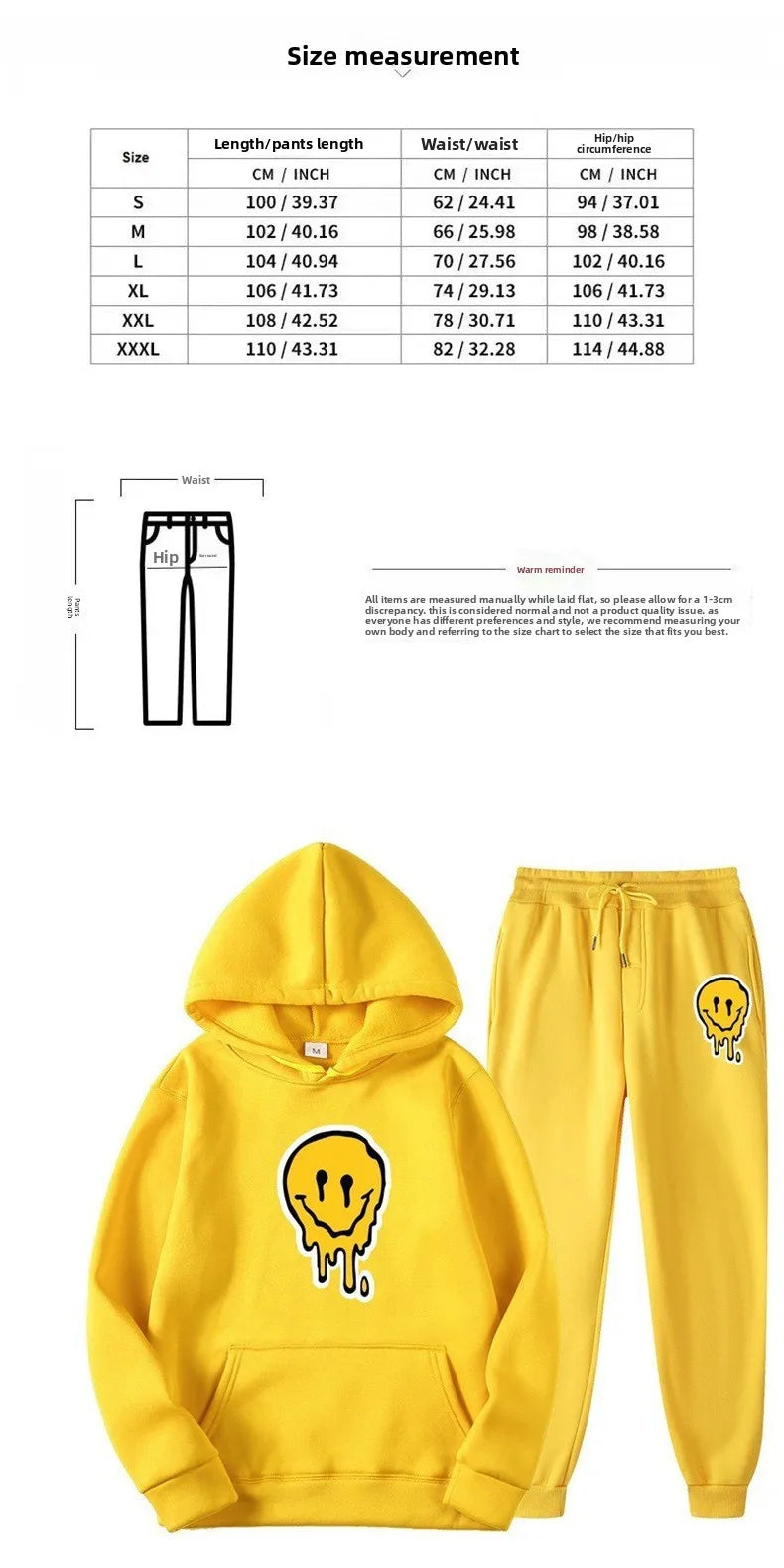 Unisex Winter Fashion Hoodie Set