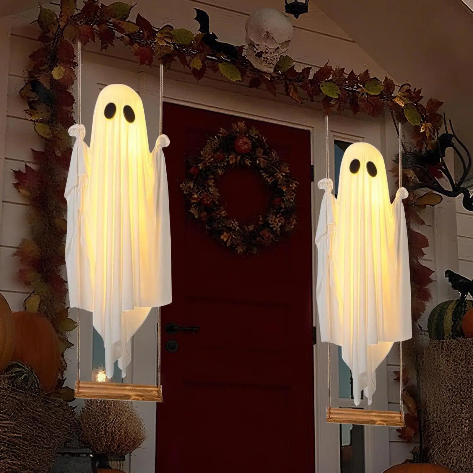 LED Halloween Ghost Decor