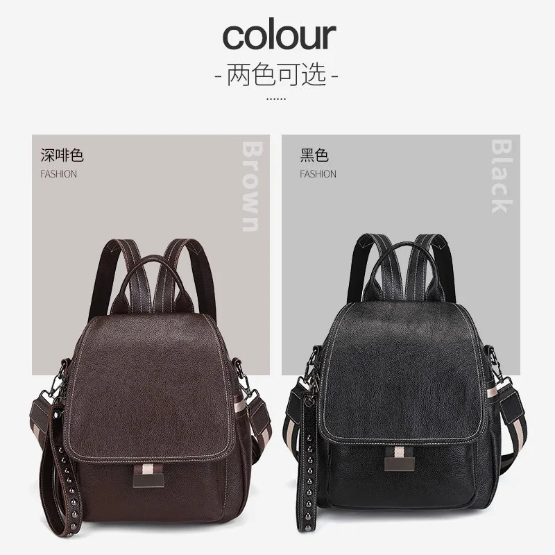 Genuine Leather Backpack