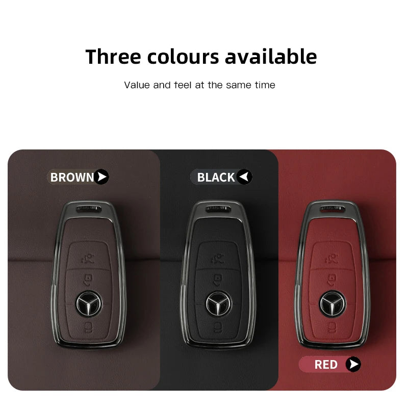 Leather Car Key Case