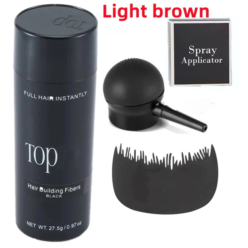 Keratin Hair Fibers 3pcs Set | 27.5g Hair Building Fibers