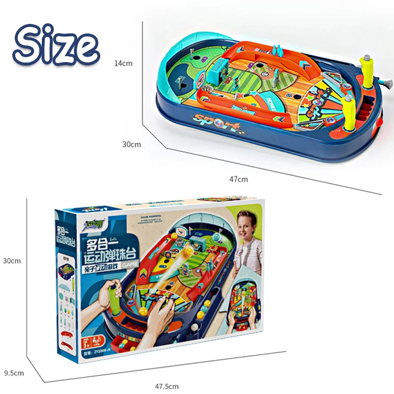 Pinball Machine Toy for Kids & Family Fun