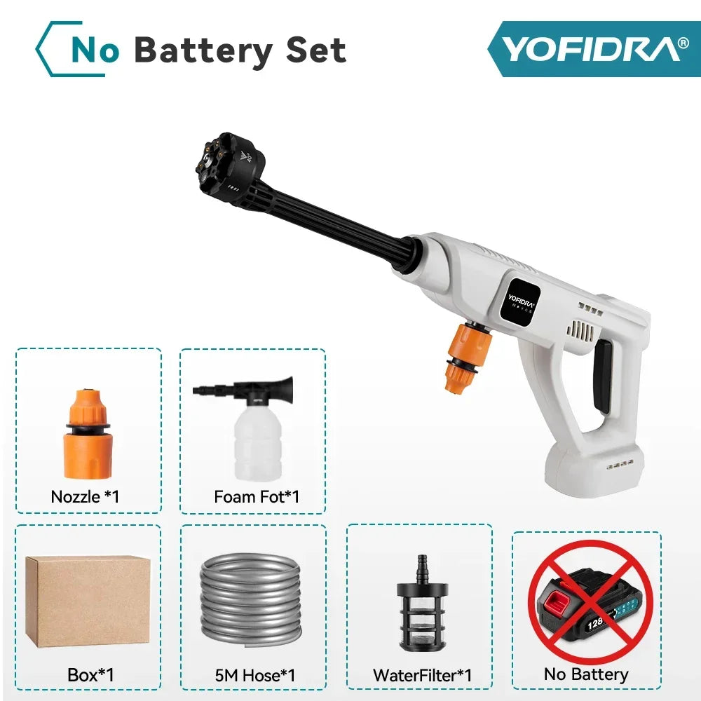 Cordless High Pressure Washer Gun