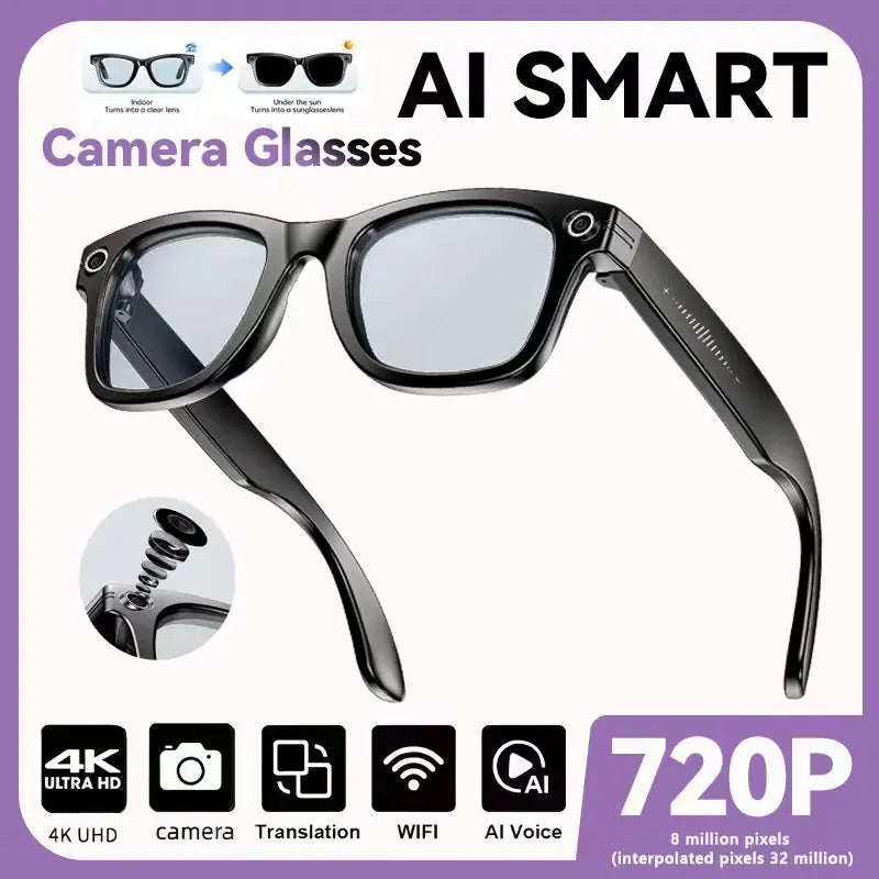 AI Smart Glasses with Camera