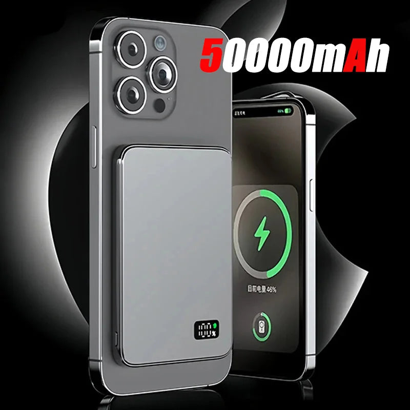 Magnetic Wireless Power Bank 50000mAh