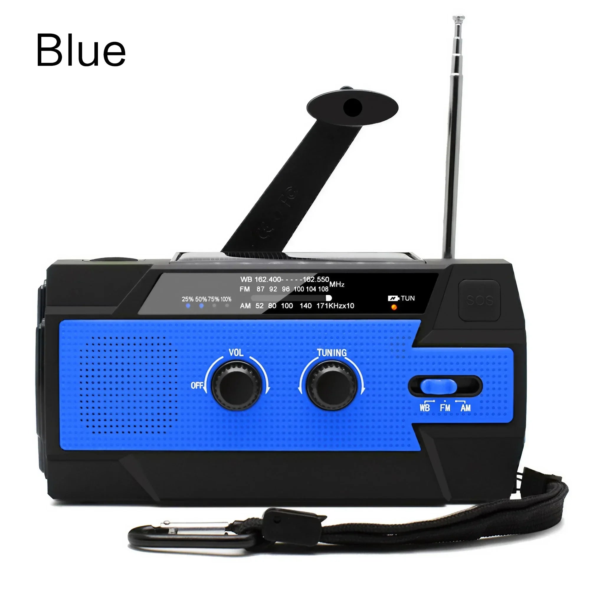 Emergency Solar Hand Crank Radio
