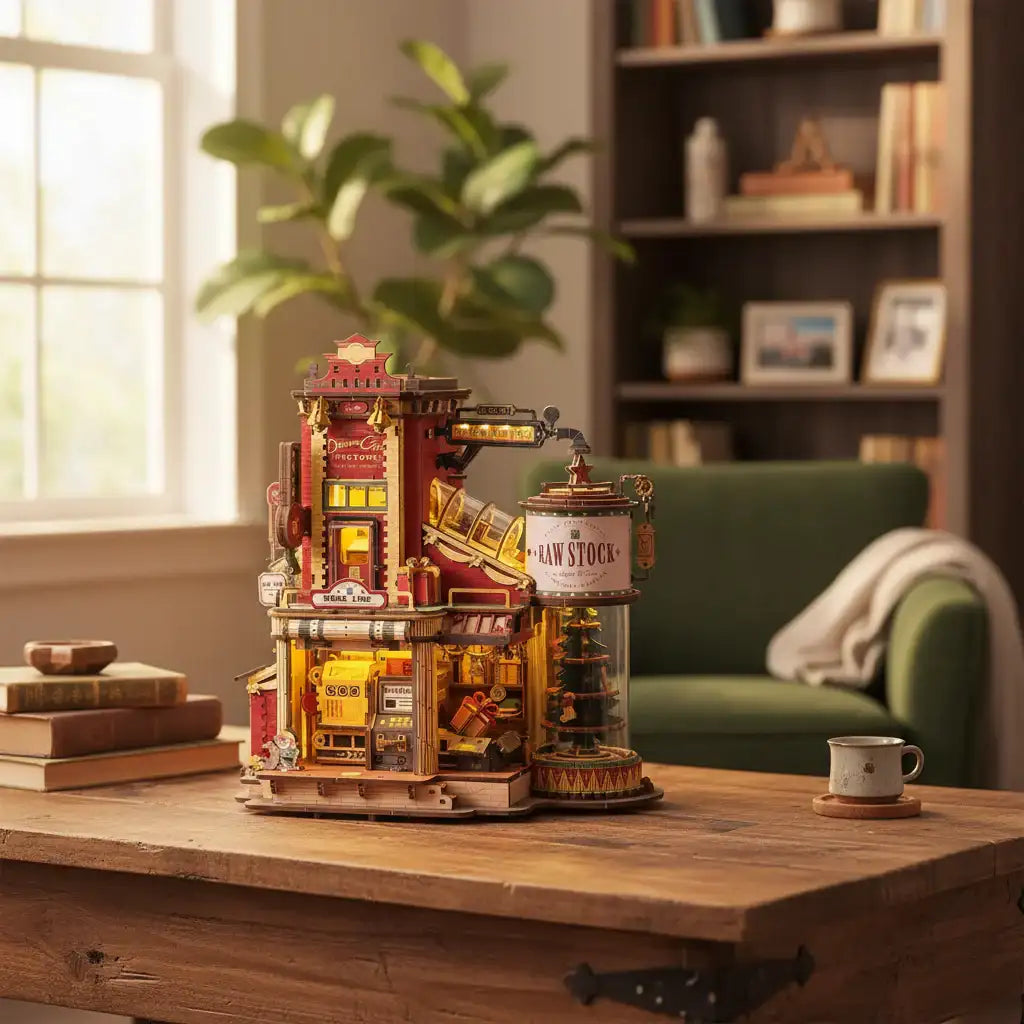 Wooden Music Box Puzzle Workshop