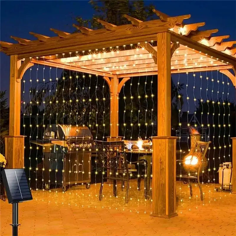 Solar Curtain Lights