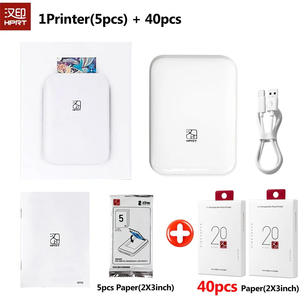 Portable Wifi Photo Printer for Mobile Printing -MT53 