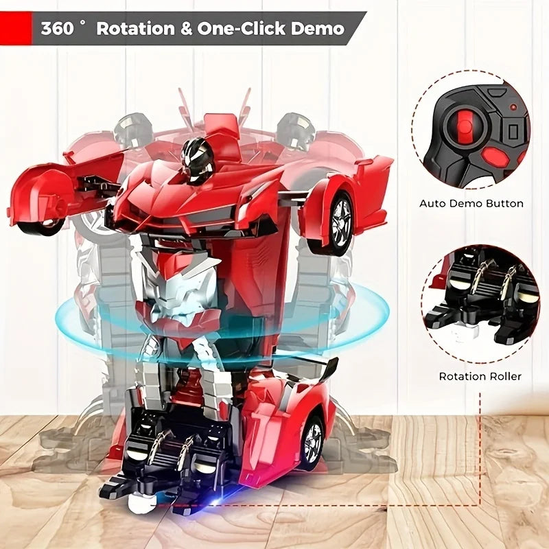 RC Transforming Robot Car